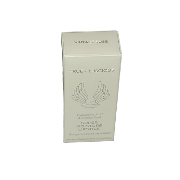 2/$35!! True + Luscious Super Moisture Lipstick in Vintage Rose - Picture 5 of 12